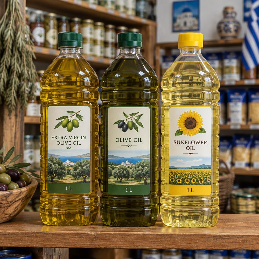 Ελαιόλαδο & Ηλιέλαιο